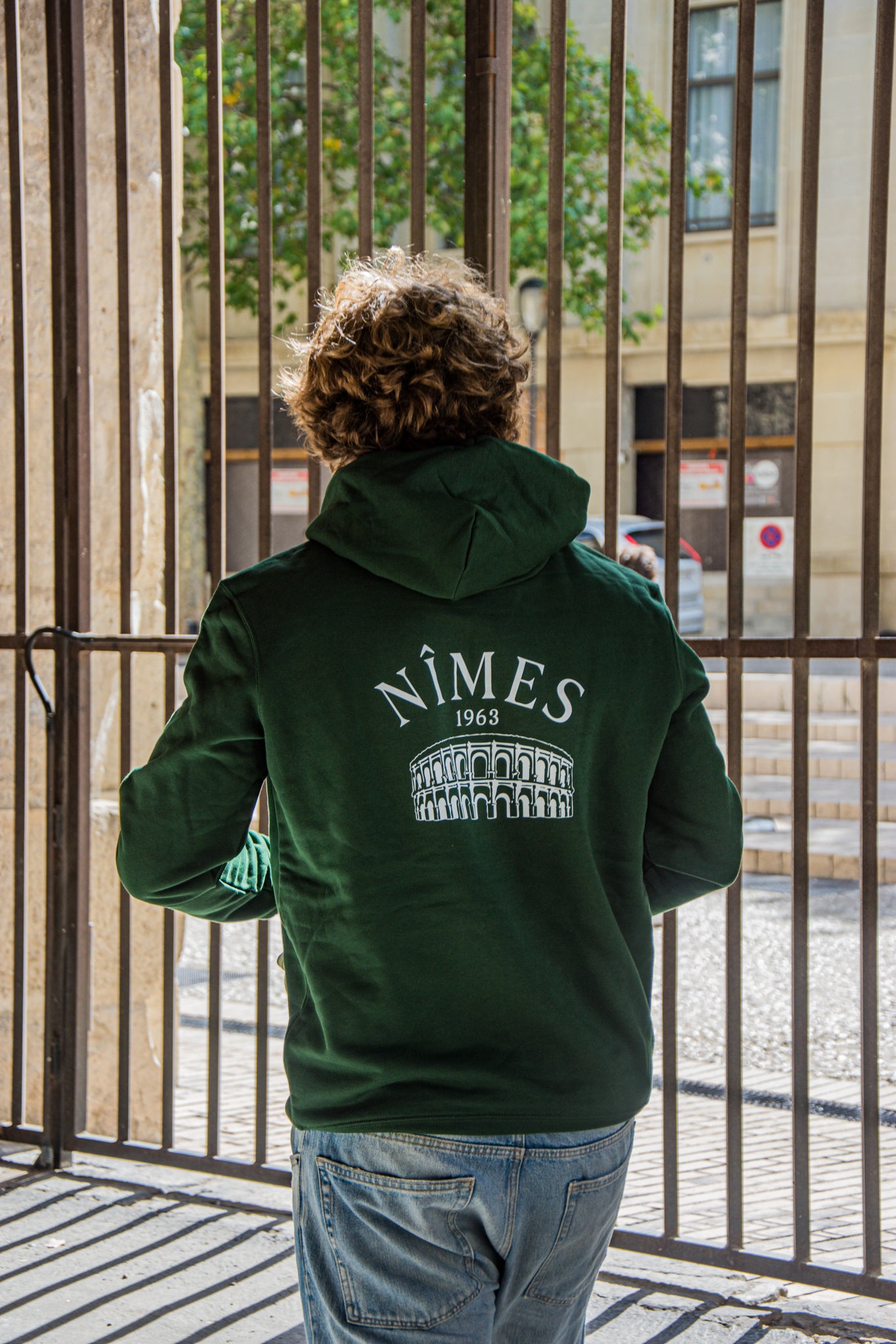 Hoodie vert sapin
